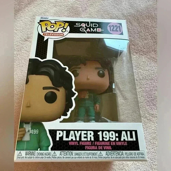 Funko Pop Squid Game Player 199 Ali NIB - Picture 1 of 5